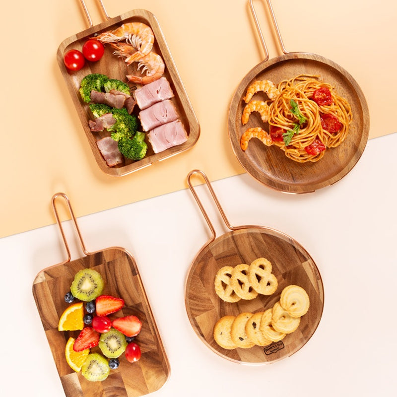 Solid wood steak cutting fruit board