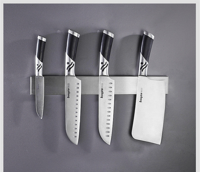 Kitchen Wall-mounted Perforation-free Magnetic Rack