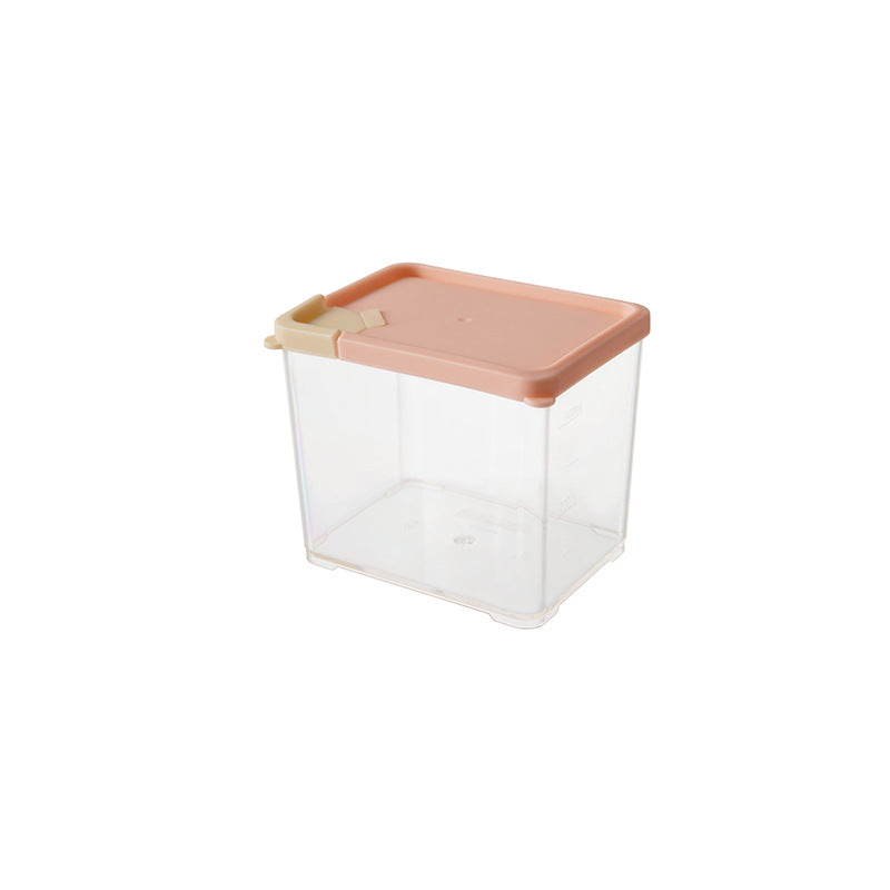 Plastic transparent storage box
