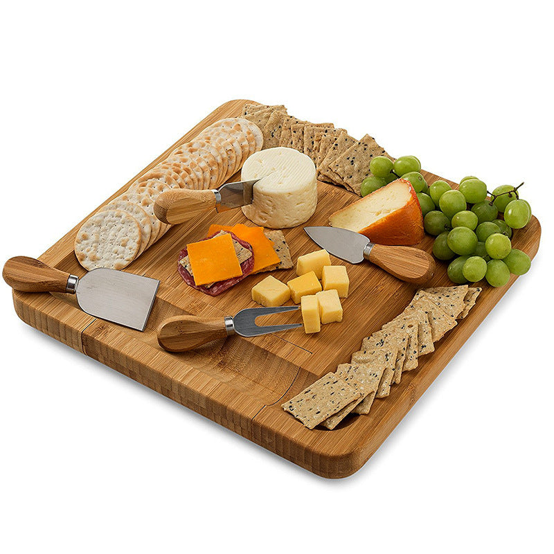 Multipurpose Square Cheese Cutting Board