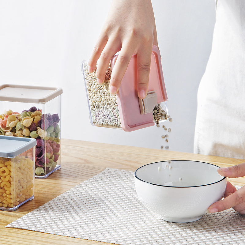 Plastic transparent storage box