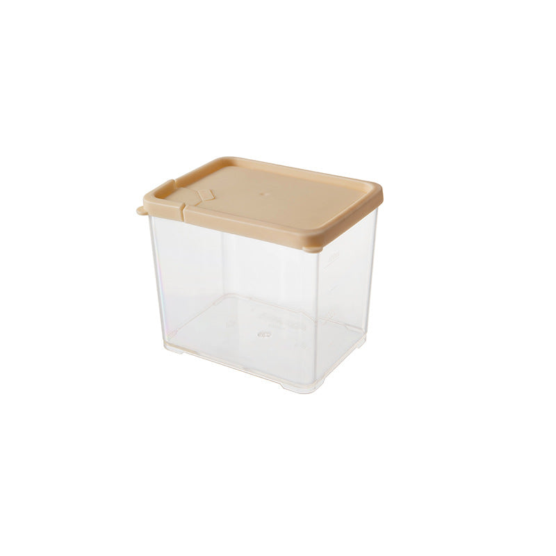 Plastic transparent storage box