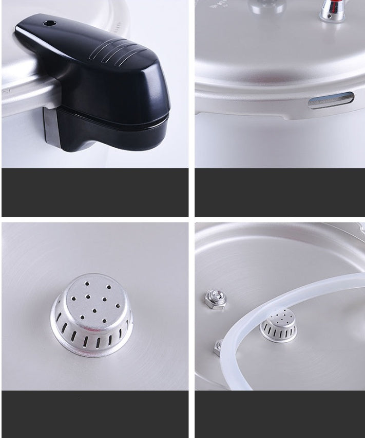 Double Household Gas Explosion-Proof Pressure Cooker