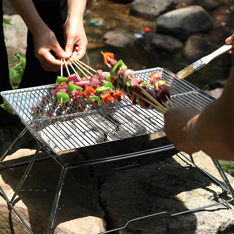 Portable Outdoor Foldable Barbecue Grill