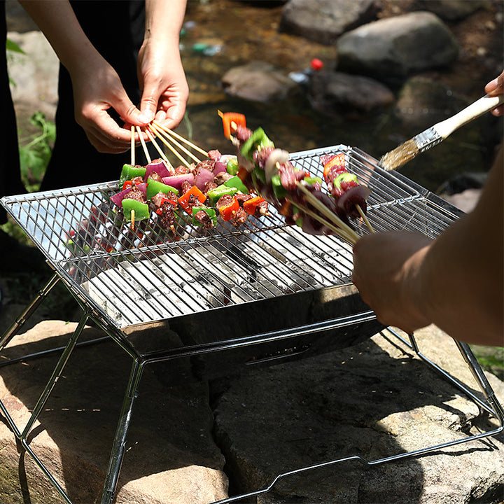 Portable Outdoor Foldable Barbecue Grill