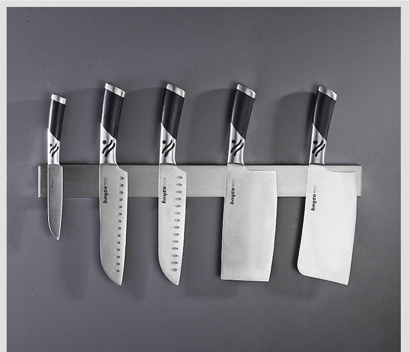 Kitchen Wall-mounted Perforation-free Magnetic Rack