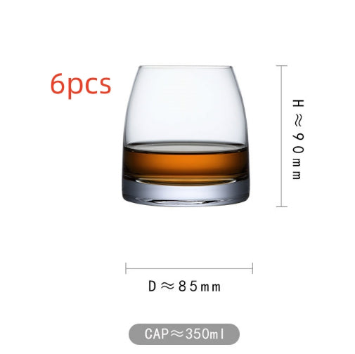Whisky Thick Crystal Glass Set