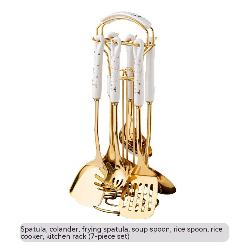 Ins Stainless Steel Kitchen Utensils Set