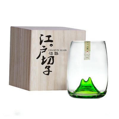 Cherry Blossoms Japanese Crystal Glass