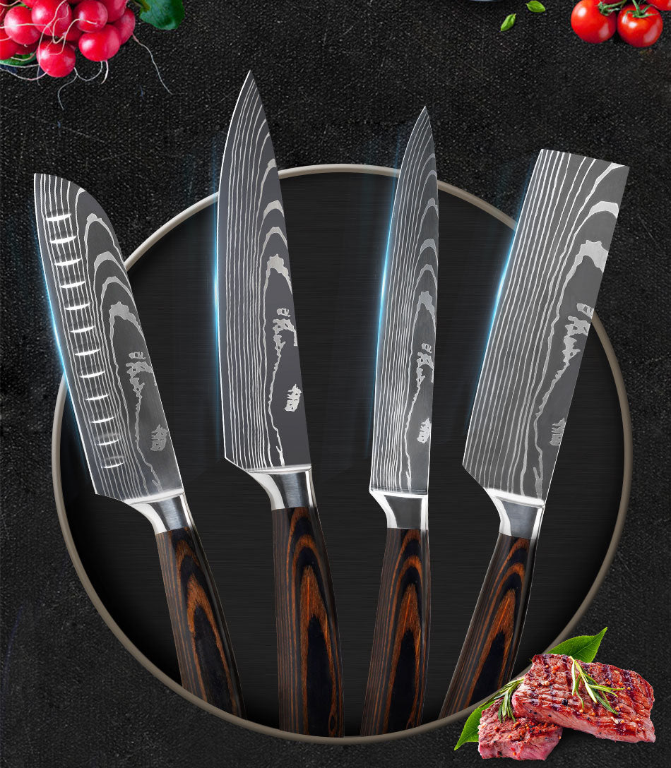 Chef Kitchen Cleaver Slicing Knives
