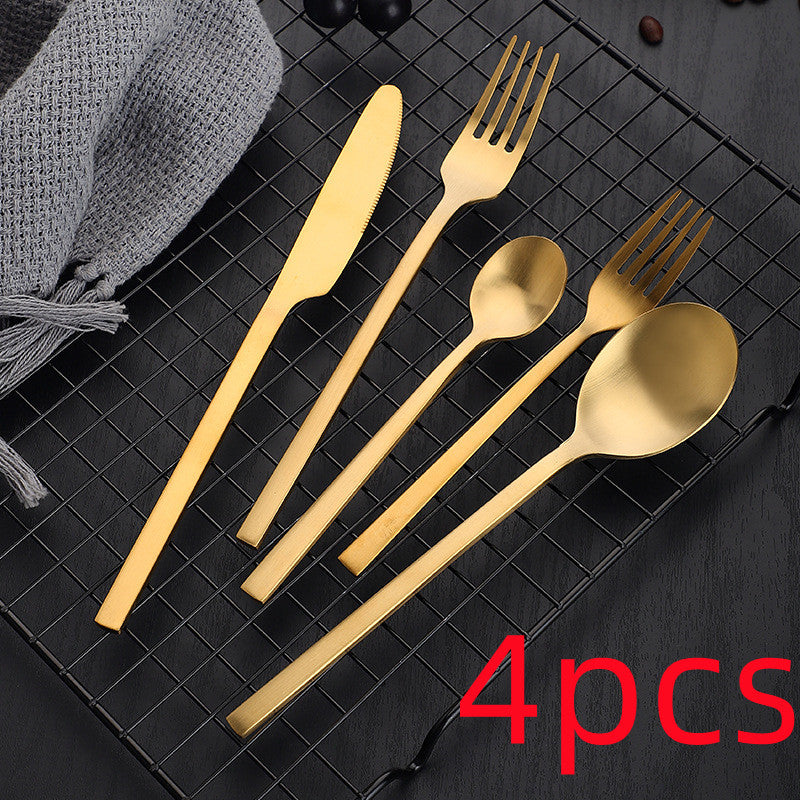Stainless Steel Matte Cutlery Set