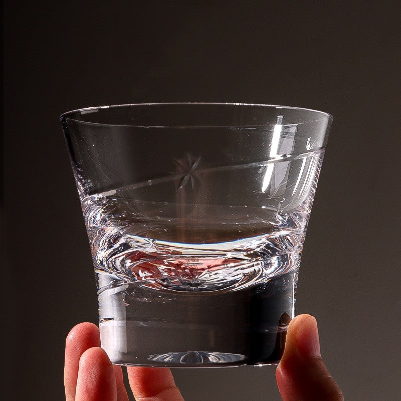 Household Whiskey Glass Crystal Glass