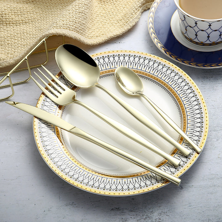Stainless steel cutlery western food set