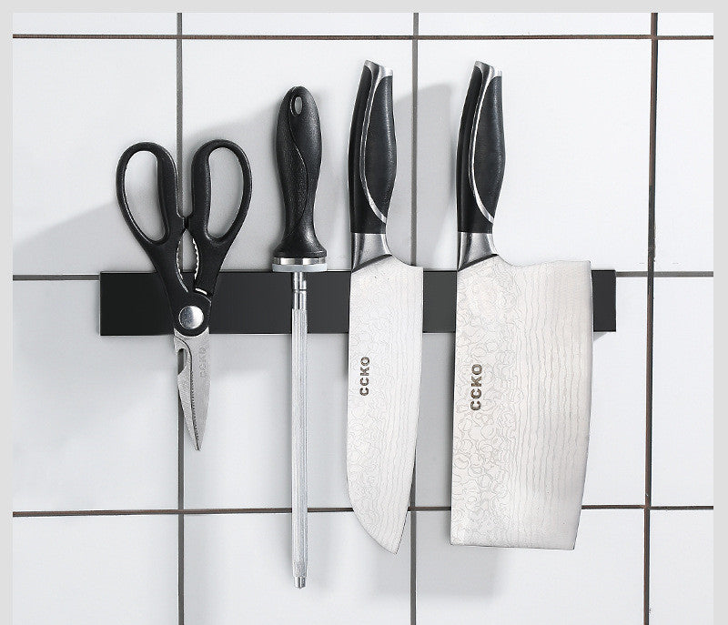Kitchen Wall-mounted Perforation-free Magnetic Rack