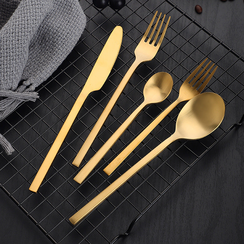 Stainless Steel Matte Cutlery Set