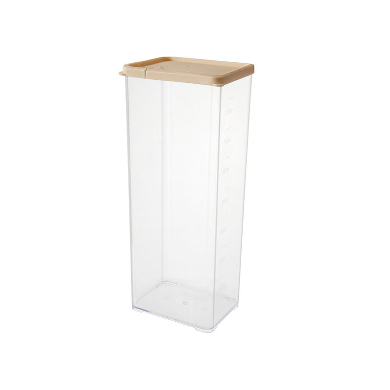 Plastic transparent storage box