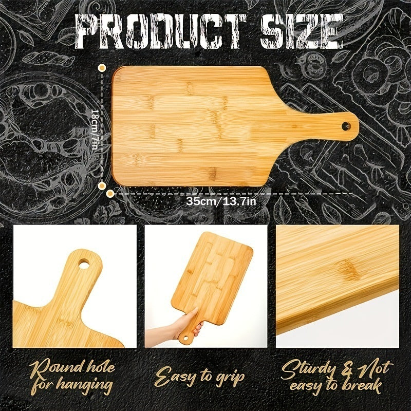 Household Bamboo Pizza Cutting Board