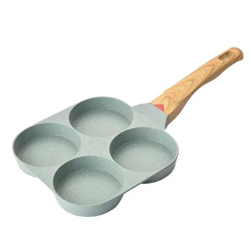 Four-hole Medical Stone Non-stick Frying Pan