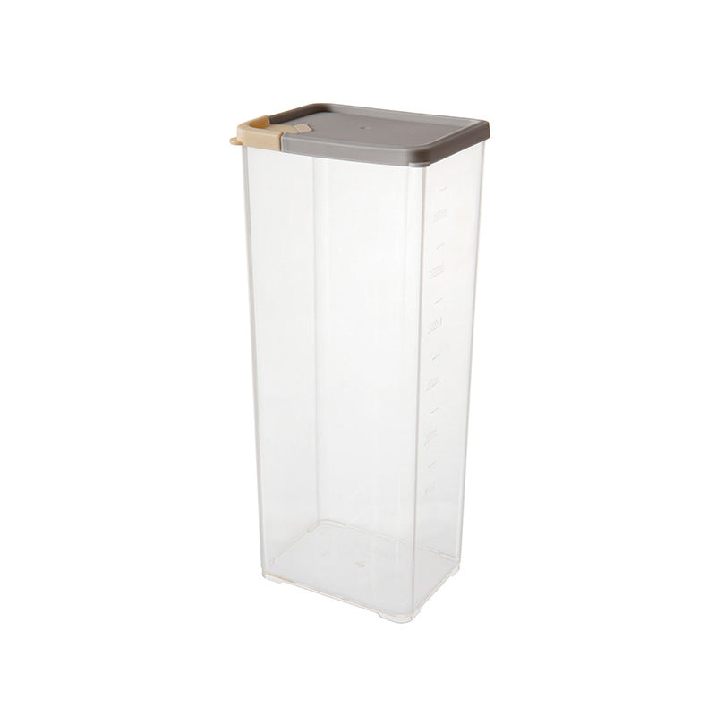 Plastic transparent storage box