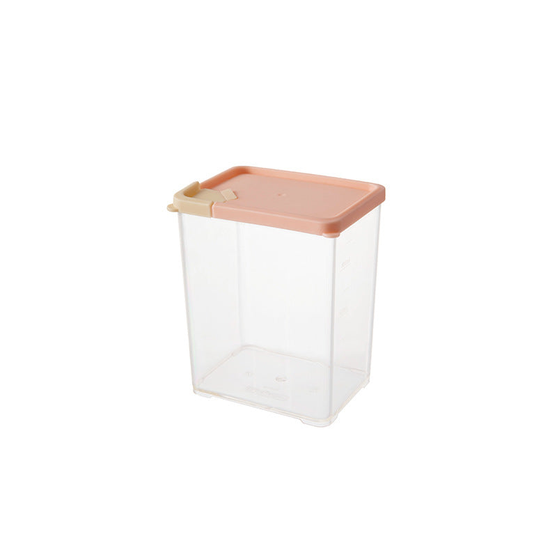 Plastic transparent storage box