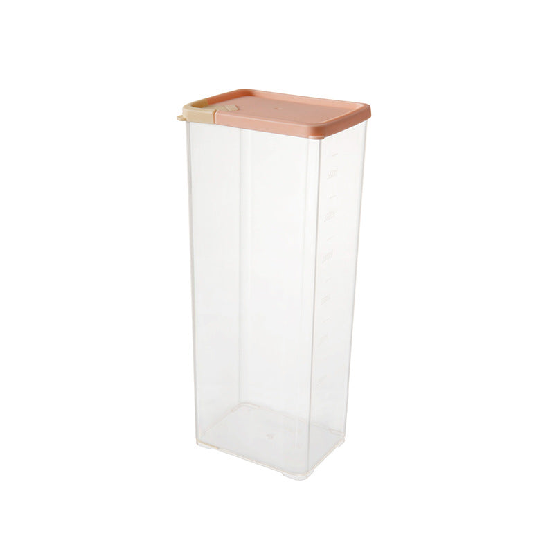 Plastic transparent storage box