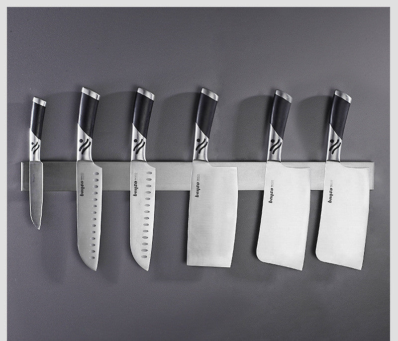 Kitchen Wall-mounted Perforation-free Magnetic Rack