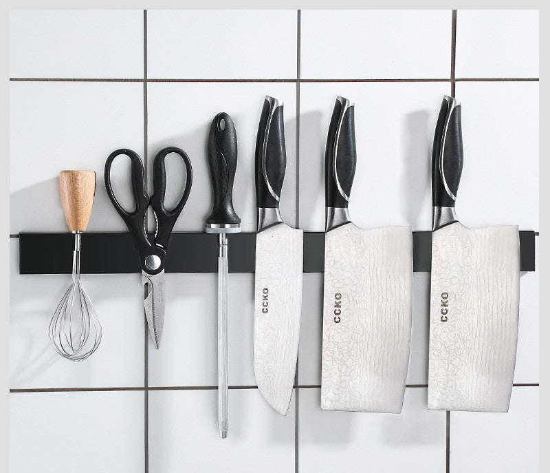 Kitchen Wall-mounted Perforation-free Magnetic Rack