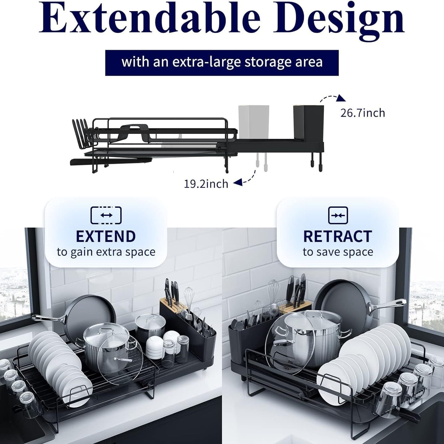 Kitchen Dish Retractable Cutlery Knife