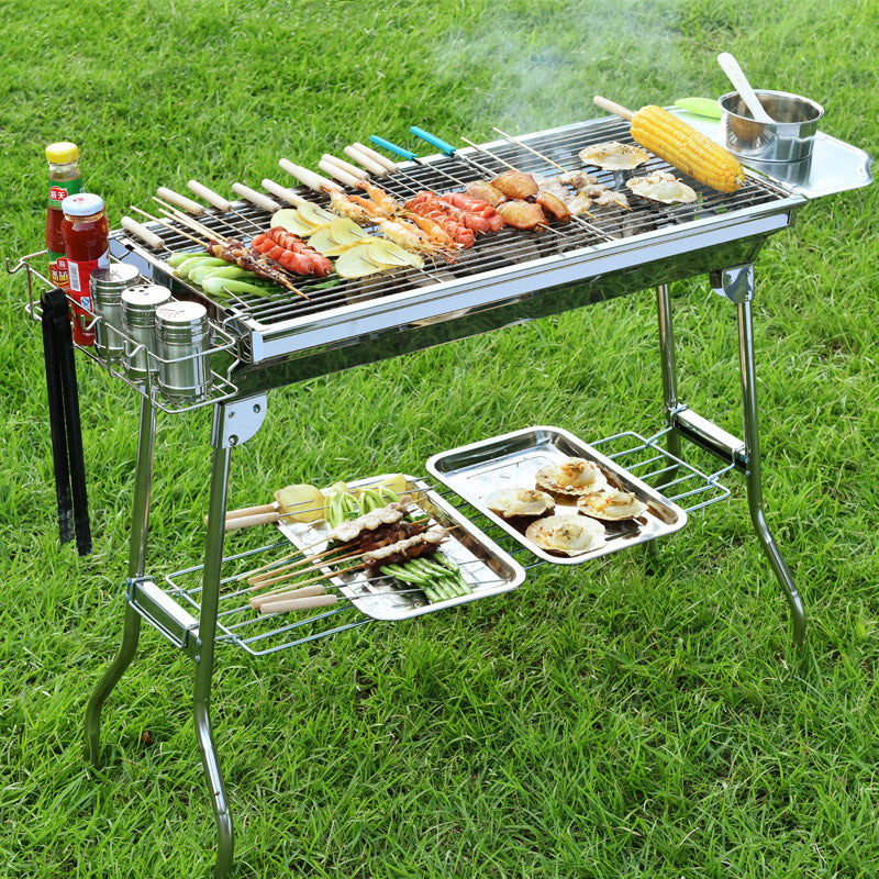 Foldable BBQ Grill