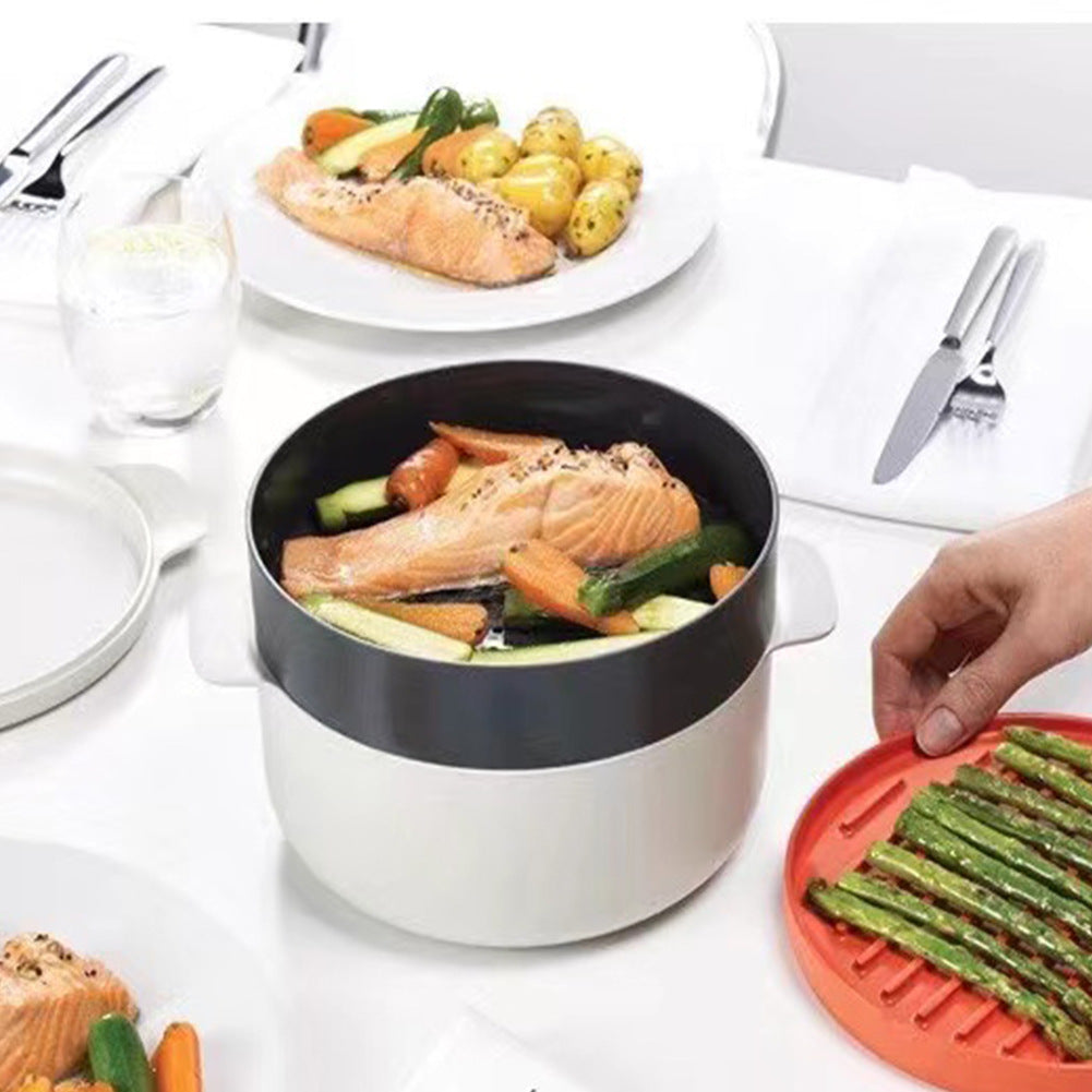 Microwave Steaming Container Kitchen Gadgets