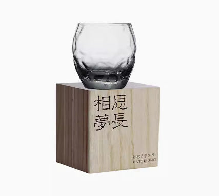 Crystal Hand Carved Whisky Glass