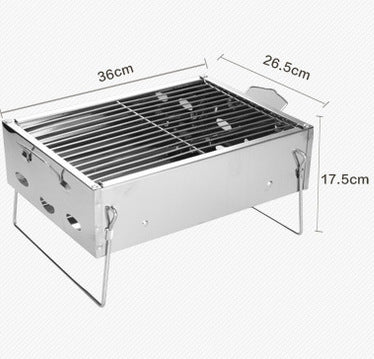 Stainless Steel Portable Barbecue Grill