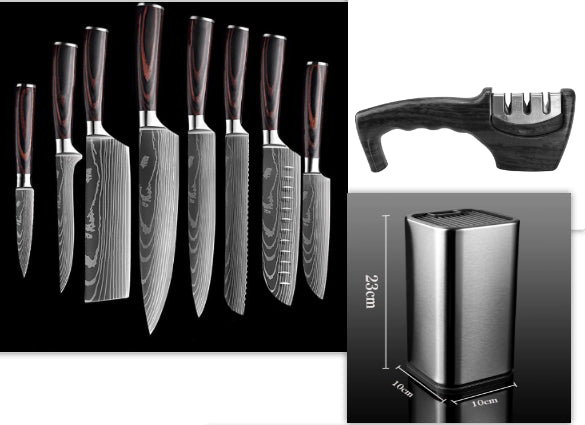 Chef Kitchen Cleaver Slicing Knives