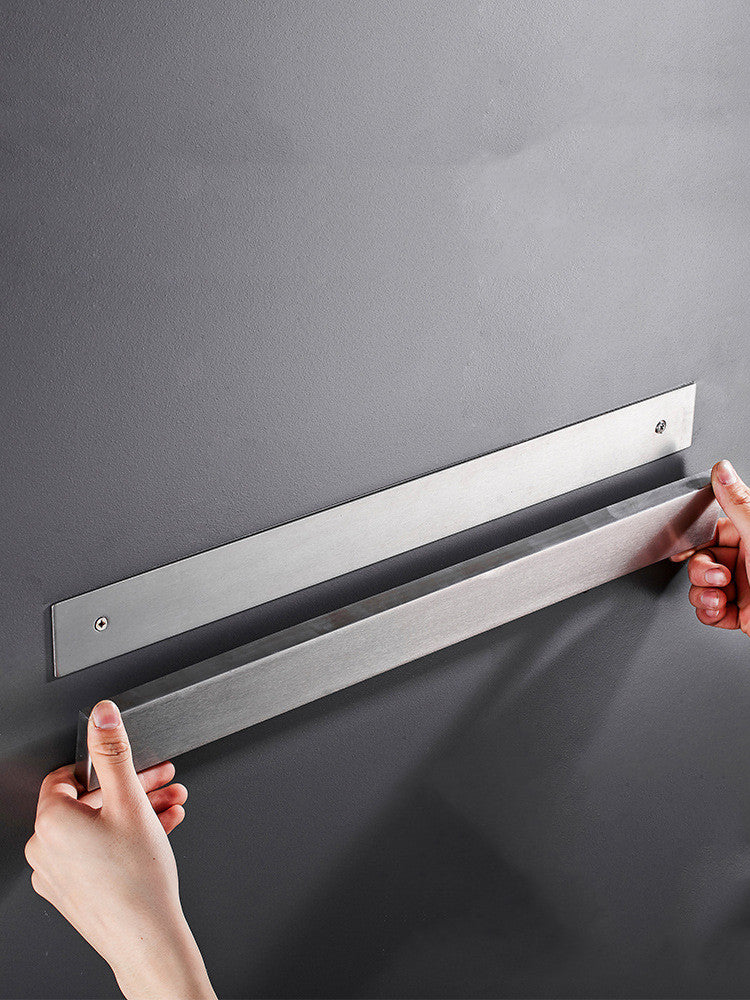 Kitchen Wall-mounted Perforation-free Magnetic Rack